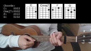 Billie Eilish - 8 EASY Ukulele Tutorial With Chords / Lyrics Chords ...