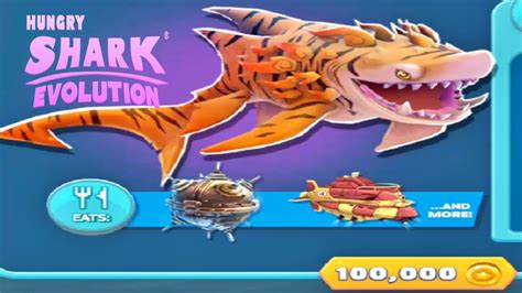 Hungry Shark Evolution: SHAR - KHAN New Shark Unlocked - Tiger Shark Evolve - All Sharks ...