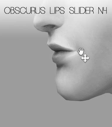 5 lip sliders by Obscura-Sims | Sims 4, Sims 4 body mods, Sims