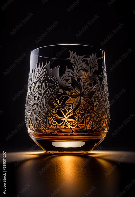 Handmade Japanese Kiriko Whisky Glass made using the EDO Kiriko artesian techniques with Suntory ...