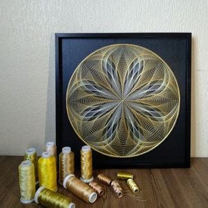 String Art Mandala String Art String Art for Sale String - Etsy