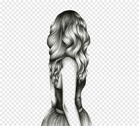Gray hair, Drawing for Girls Hair Sketch, Curls woman, business Woman, white png | PNGEgg