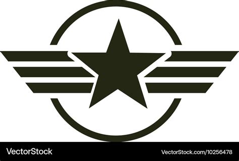 Army Star Logo Vector