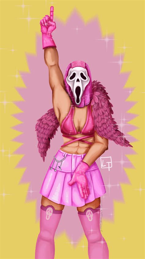 ArtStation - Pink Infested GhostFace