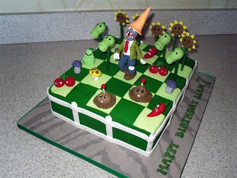 Plants vs Zombies Cake - Welcome to Cindy's Cake Art