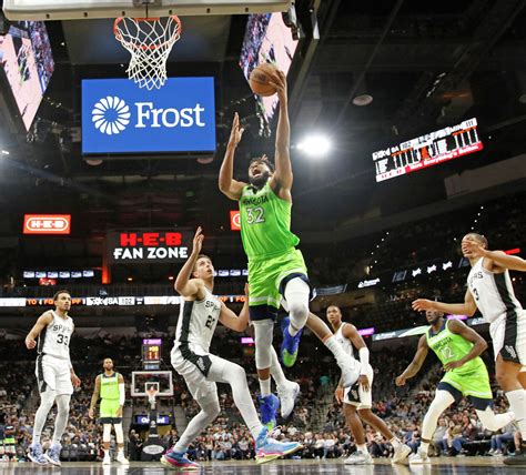 Timberwolves' Karl-Anthony Towns scores career-high against Spurs ...