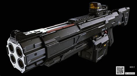 Sergey Tyapkin Portfolio - Assault Rifle Concept