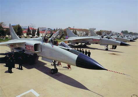 Chinese JH-7 Flying Leopard Tactical Fighter-Bomber Lineup | Chinese Military Review