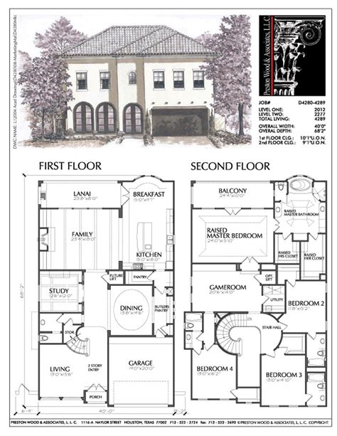 Urban Home Design, Three Story Inner City House Floor Plans, Building | Craftsman house plans ...