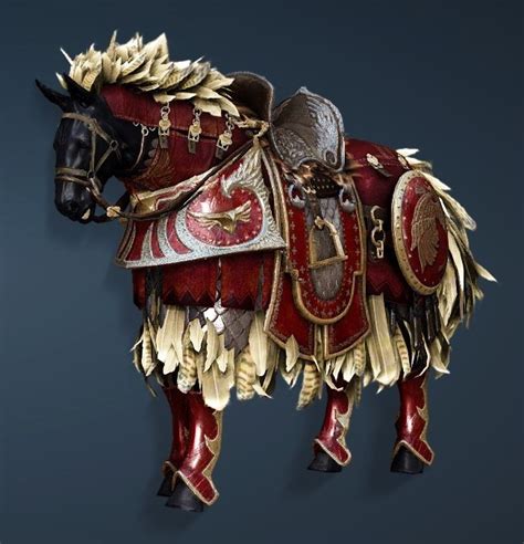 Black Desert Online Trina Knight Horse Gear - BDO Fashion