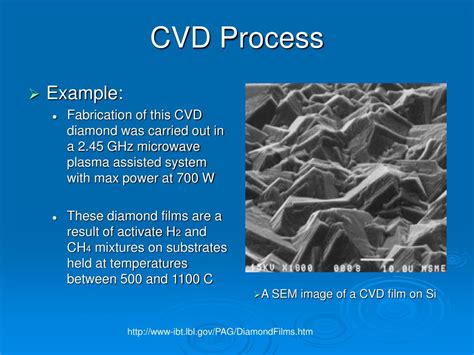 PPT - Modifications to Improve CVD Diamond Films PowerPoint Presentation - ID:6682803