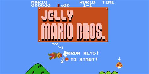 Jelly Mario reimagines the iconic game with zero-gravity gameplay in your browser