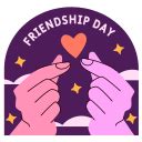 Friendship day Stickers - Free miscellaneous Stickers