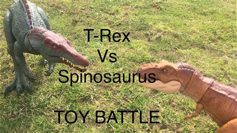 Jurassic Park 3 Spinosaurus Vs Tyrannosaurus Rex Toys