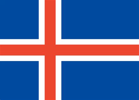 Iceland flag. Official colors and proportions. National Iceland flag. 6818823 Vector Art at Vecteezy