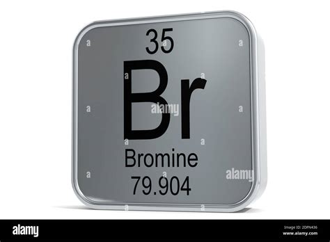 Bromine symbol hi-res stock photography and images - Alamy