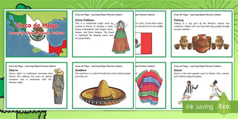 Mexican Culture Fact Cards | Cinco de Mayo | Twinkl USA