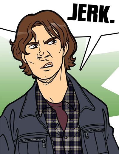 Sam Winchester Fan Badge/Print by ScuttlebuttInk on DeviantArt