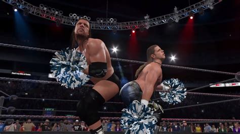 Triple H and Shawn Michaels (DX) Entrance as Funkadactyls (WWE 2K15 ...