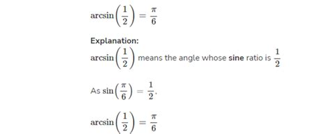 Arcsin Calculator (Inverse Sine) | Definition | Example