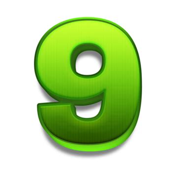 9 Nine Logo Green 3d Style, 9 Logo Green 3d Style, 9 Logo Green 3d, 9 ...