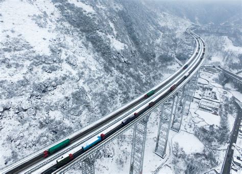 World's most scenic highway in snow: the Yaxi Expressway in southwest ...