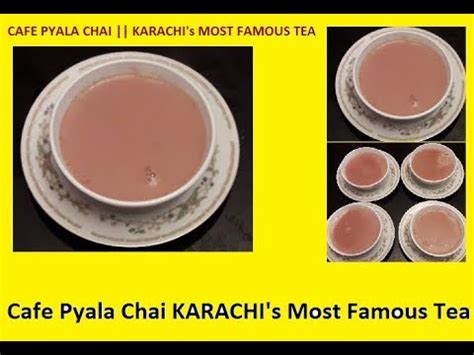 CAFE PYALA CHAI || KARACHI's MOST FAMOUS TEA - YouTube