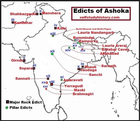 Edicts of Ashoka – SELF STUDY HISTORY