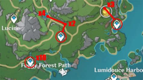 Genshin Impact 4.2: Lakelight Lily Locations And Farming Routes | The Nerd Stash