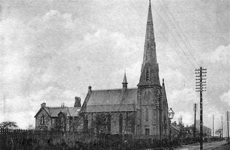 Tour Scotland: Old Photograph West Church Bellshill Glasgow Scotland