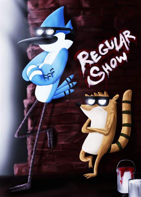 Mordecai and Rigby - Regular Show by Ro-Arts on DeviantArt