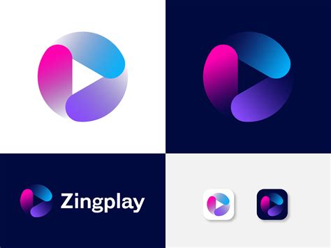 Zingplay Logo Design Exploration by Robiul Islam on Dribbble