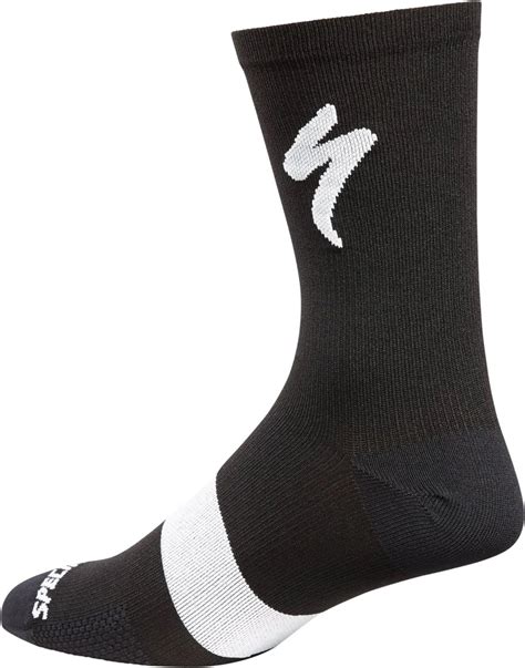 Specialized Tall Road Cycling Socks in Black