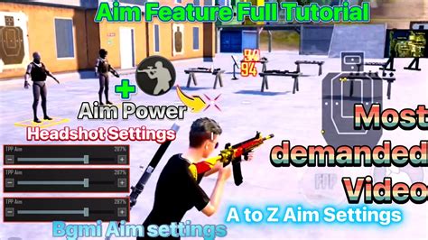 Normal Aim And Aim Features Difference Full settings Guide In Hindi ...