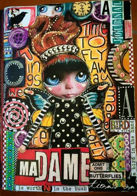 Love Tracy Scott... so talented. . | Art journal inspiration, Art ...