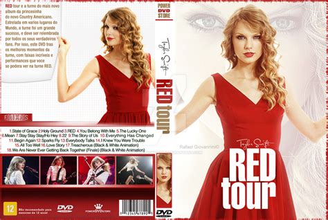 RED Tour - Taylor Swift DVD cover 1 by RafaelGiovannini on DeviantArt