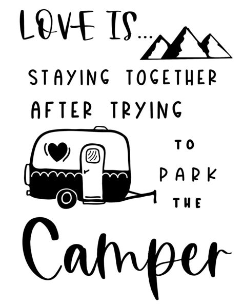 Free Printable Camping Décor Signs - This Ole Mom