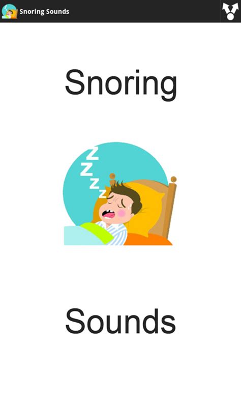 Snoring Sounds - App on Amazon Appstore