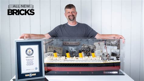 Lego Icons 10294 Titanic Guinness World Record with Wicked Brick ...