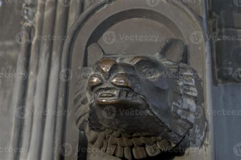 Rome Symbol Wolf Bronze Statue near imperial forums 12249371 Stock ...