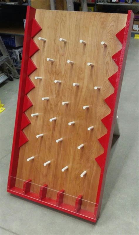 Plinko board, Diy yard games, Plinko game