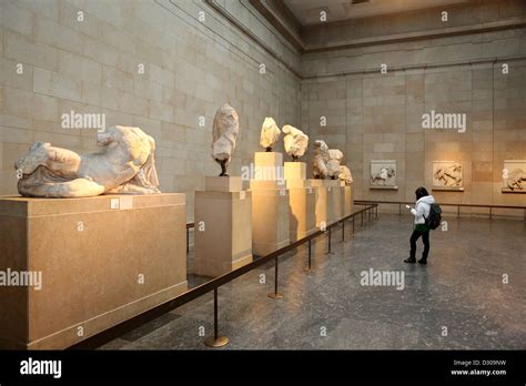 The Elgin Marbles in the British Museum, London Stock Photo - Alamy