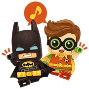 Bubble2 & The LEGO® BATMAN Movie LINE WhatsApp Sticker GIF PNG