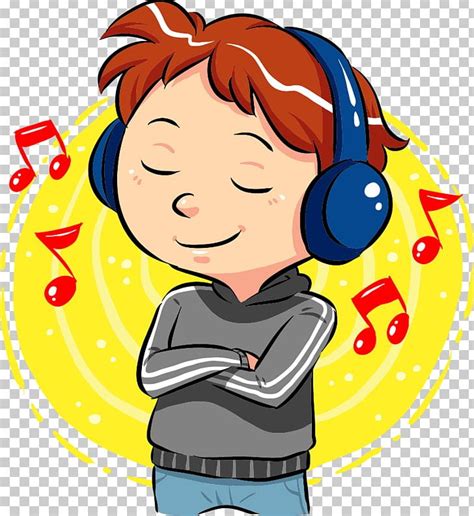 Music Listening PNG, Clipart, Boy, Cartoon, Cartoon Characters, Child ...