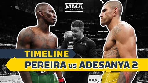 UFC 287 Timeline: Alex Pereira vs. Israel Adesanya 2 | MMA Fighting ...