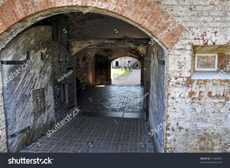 The Fort Macon Civil War Museum In North Carolina Stock Photo 51466855 : Shutterstock