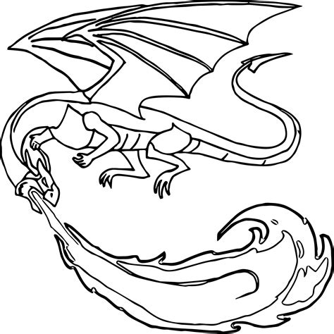 Dragon Fire Drawing | Free download on ClipArtMag