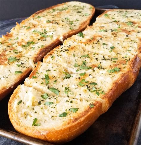 Easy Homemade Garlic Bread - Amanda Cooks & Styles