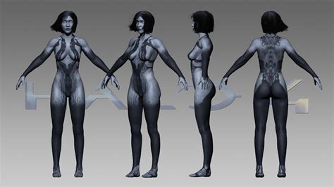 Halo 4 cortana model - starttan