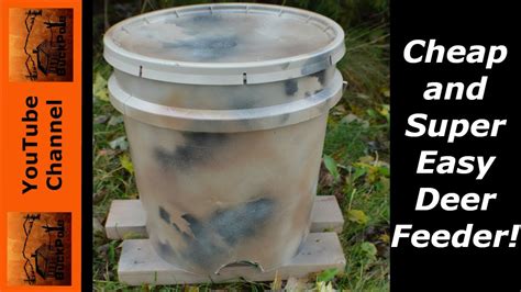 Homemade Deer Feeders 5 Gallon Bucket - Homemade Ftempo